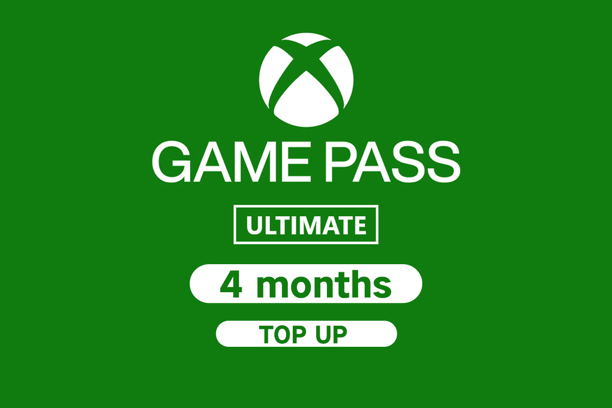 Top Up 4 Months Xbox Game Pass Ultimate - Only for new user (Xbox/Windows) - XGPU - Global